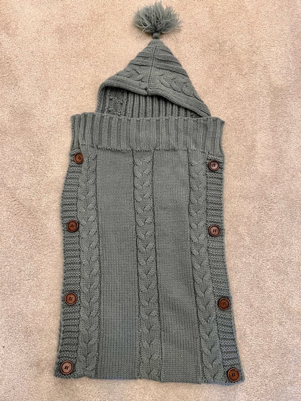 Hooded Infant Baby Stroller Swaddle Wrap